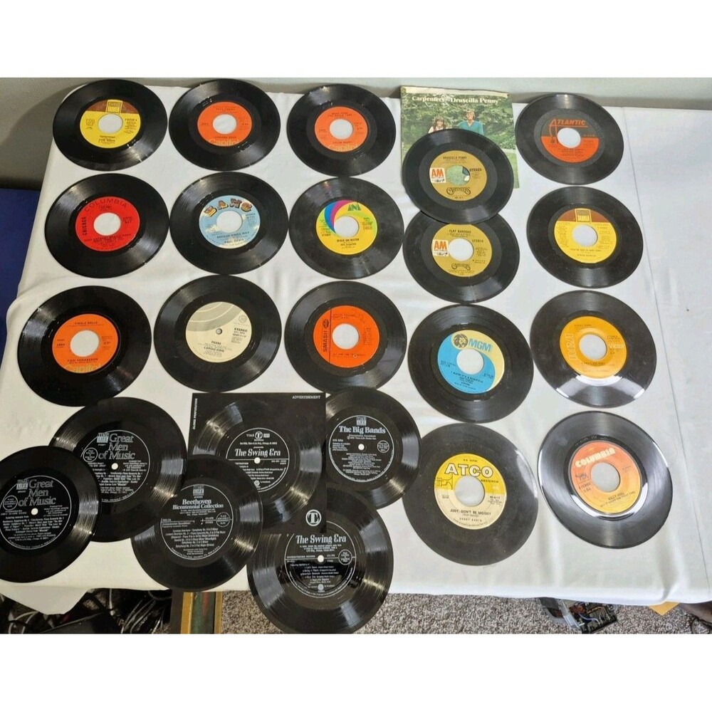 45 rpm record lot Of 20 Neil Diamond Sedaka 5th Dimension Croce Ives Lettermen